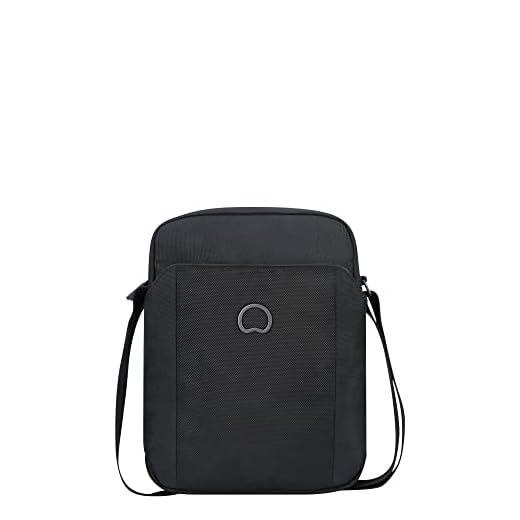DELSEY PARIS Picpus Sac bandoulière, 30 cm, 6 L, Noir