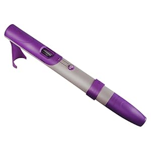D’OXYVA Topical Applicator Device for Blood Circulation, Varicose Veins, Chronic & Nerve Pain (Purple)