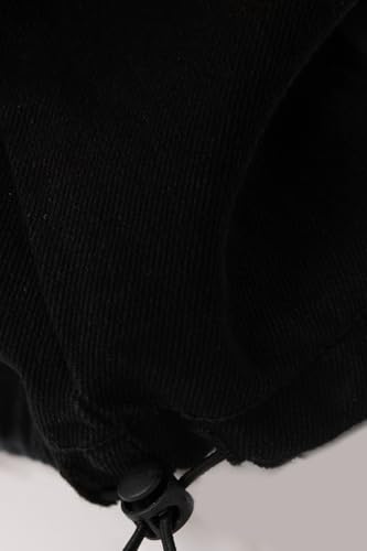 Image of SNITCH Men Cargo Pants | Loose Fit Mid Rise with Adjustable Drawstring Hem & Utility Pockets | 100% Cotton Twill Fabric for Casual & Streetwear Styling