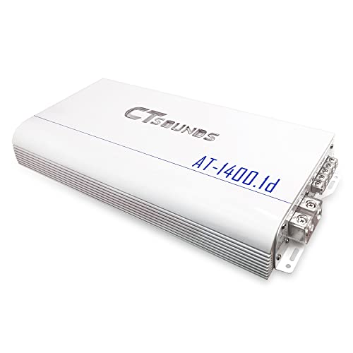 Ct Sounds Atv2-1400.1D 1800 Watt Strappable Class D Car Monoblock Amplifier #TOP2