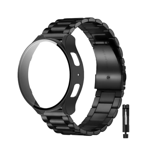 Boîtier PC et bracelet montre acier inoxydable pour réparer le style de la Galaxy Watch