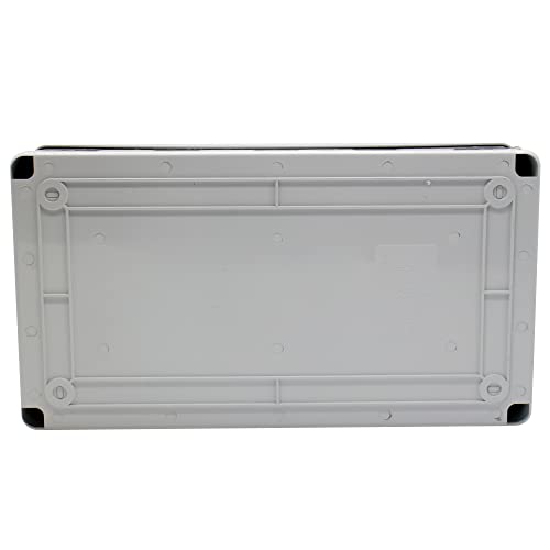 18 Din Rail Power Distribution Box Circuit Breaker Protector Cover Electrical Distribution Boxes Lid Gray With Terminal And Din Rail For Miniature Circuit Breaker #TOP6