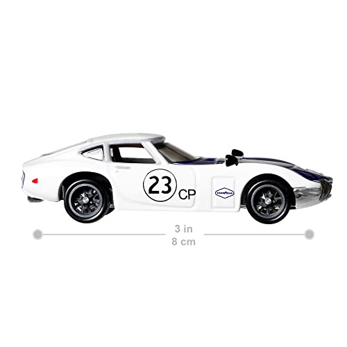 Hot Wheels Toyota 2000 GT Vehículo escala 1:64 miniatura 4