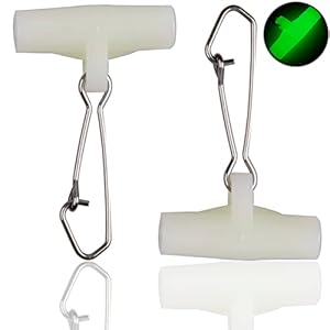 Sinker Slides for Fishing,Fishing Line Sinker Slides with Duo Lock Sinkers Weight Silder Sleeve Swivel Duo Lock Snaps for Saltwater Surf Bottom Fishing Fish Fider Rig Catfish Rig