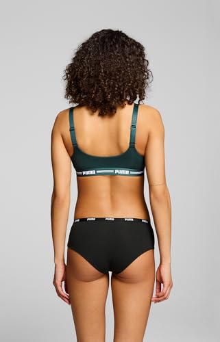 Puma Damen Hipster Panties, Green Combo, S EU