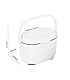 Addis Kitchen Caddy Kompostbehälter, 2,5 l, Weiß/Grau, Kunststoff, 2.5L