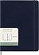 Moleskine Wochenplaner, Wochenagenda 2026 12 Monate mit Platz für Notizen, mit weichem Einband und elastischem Verschluss, Format XL 19x25, Farbe Blau