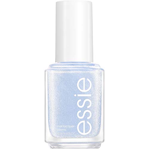 essie Nail Polish, Limited Edition Winter Trend 2020 Collection, Blue Nail Color With A Shimmer Finish, Love at Frost Sight, 0.46 fluid_ounces