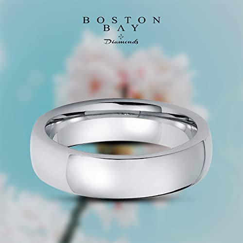 Cobalt Chrome Comfort Fit Wedding Band