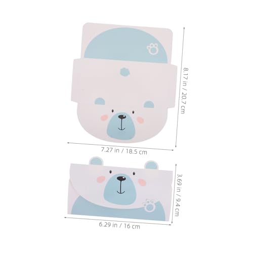 VILLFUL 20 Pack Cute Blank Cards Small Animal Writing Paper Greeting Cards for Boys and Girls Bulk - Image 3