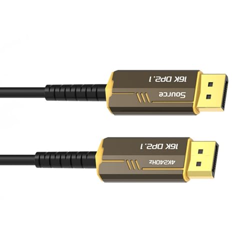 Cable de pantalla de fibra óptica 16K 8K 240Hz transmisión UHD para monitores