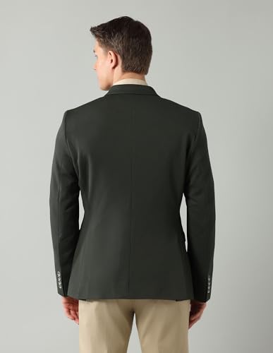 Image of Arrow Knitted Blazer for Men - Slim Fit, Button Closure Casual Blazer for Men
