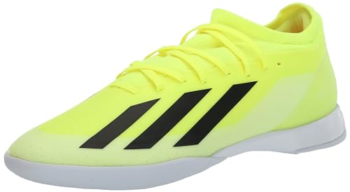 adidas Unisex-Adult X Crazyfast League Firm Indoor Sneaker