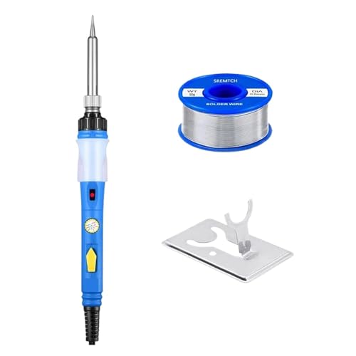 はんだごて セット はんだごて 温度調節可能 はんだごてキット 60W 溶接ツール 修理ヒーター はんだごてガン マルチメーター付き DIYや修理に多目的に使える(S7-3)