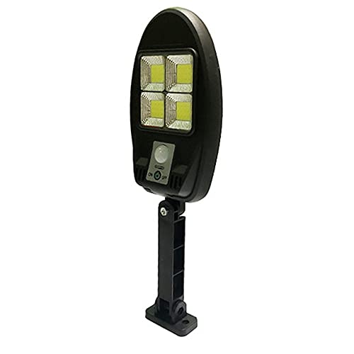 Luminaria Solar Parede Poste Sensor de Presença Led 3 Modos Externo