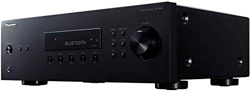 Pioneer Receptor estéreo de áudio doméstico SX-10AE com tecnologia sem fio Bluetooth - Preto