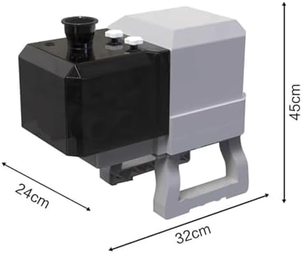 Elektryczna niszczarka cebulowa z ostrzami 2,3/1,8/1,5 mm, wyłącznik bezpieczeństwa, niski poziom hałasu, stal nierdzewna, do kiełków czosnku i chili