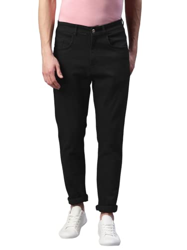 Image of Hubberholme Men's Stretchable Slim Fit Jeans - Casual Cotton Jeans for Men