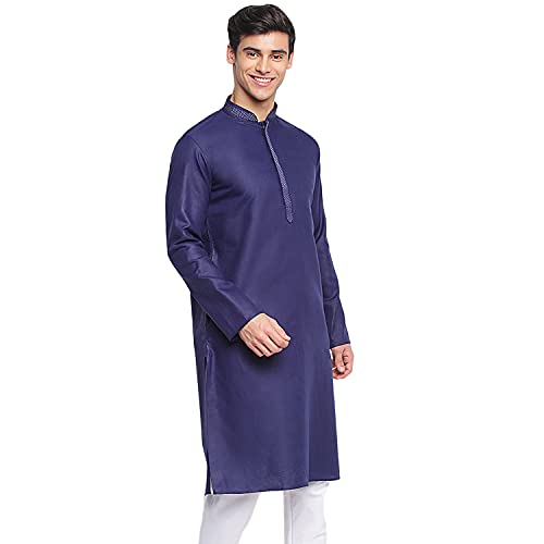 Image of Sanwara Men's Cotton Regular Kurta