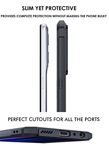 Image of RIGGEAR Xundd Back Cover Case Compatible with OnePlus Nord 2T 5G (Armor|Clear PC and TPU)