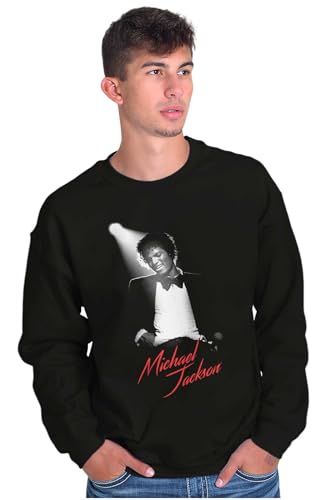 Brisco Brands Michael Jackson King of Pop Spotlight Sweatshirt for Men or Women4