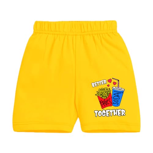Image of Kuchipoo Girls Regular Fit Cotton Shorts - Pack of 5