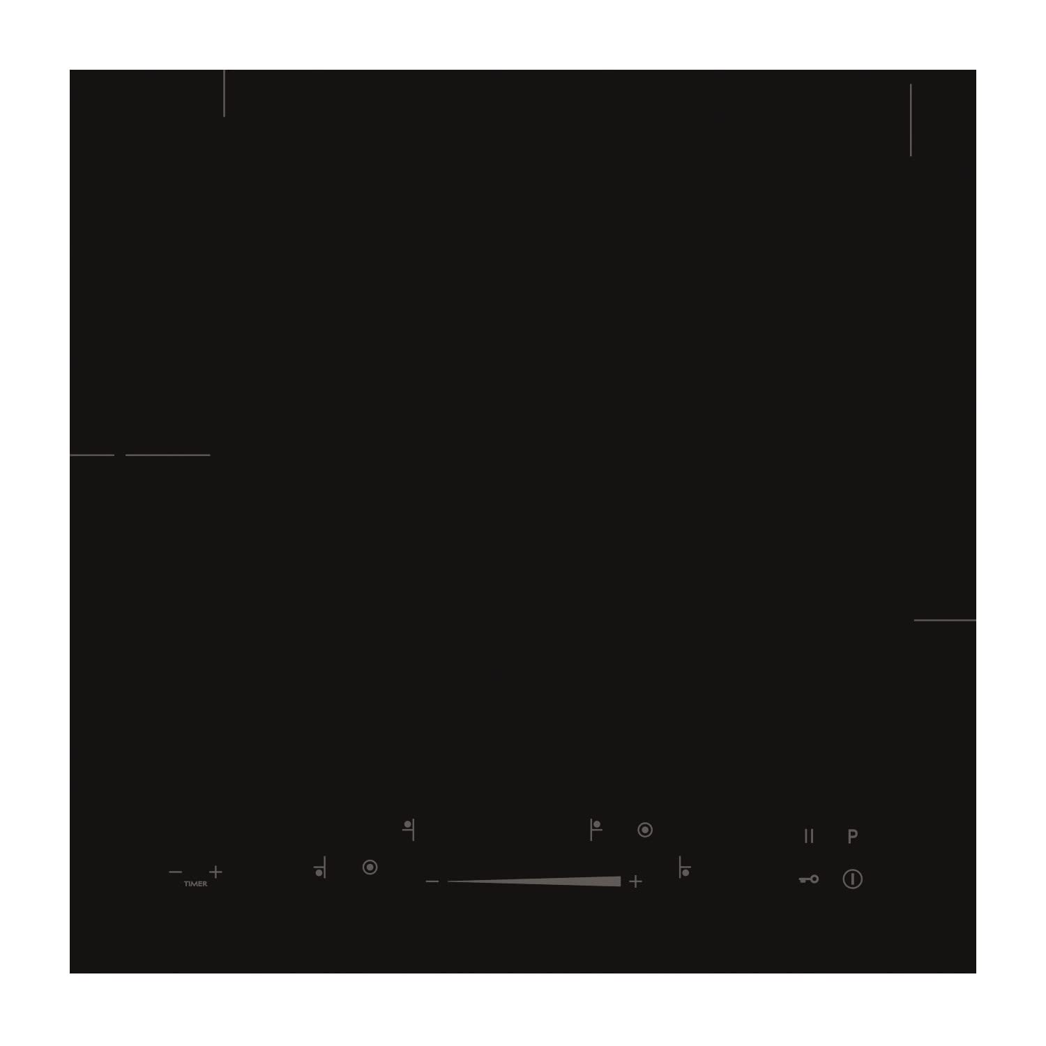 Smeg 77 cm Ultra Low Profile 5 Zone Ceramic Hob
