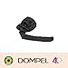 Dompel Black Hooded Hair Dryer, Satin Diffuser Cap | Enhance Hair Drying, Reduce Frizz, Protect Hair, Diffuser Cap Curly |100% Satin Universal Fit for Most Hair Dryers | Elastic Band | SIZE S