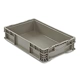 Monoflo International Global Industrial Stackable Solid Straight Wall Container, 24