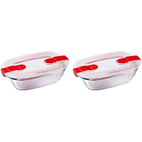 Pyrex Microwave Safe Glass Dish Set Cover
