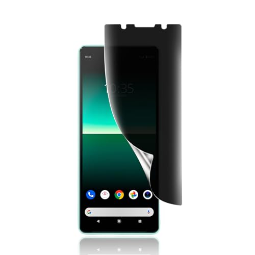 Xperia 10 II SO-41A / SOV43保護フィルム 軟 覗き見防止 TPU素材 SO-41A SOV43保護フィ ルム のぞき見防止フィル ム 貼り付け簡単/気泡ない/指紋防止/スクラッチ防止/傷つきにくい/プライバシー保護 Xperia