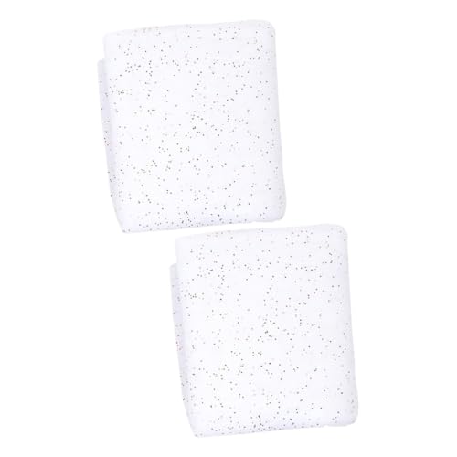 Zerodeko 2 Folhas algodão neve decoração de natal neve artificial neve para exibições festa neve fal