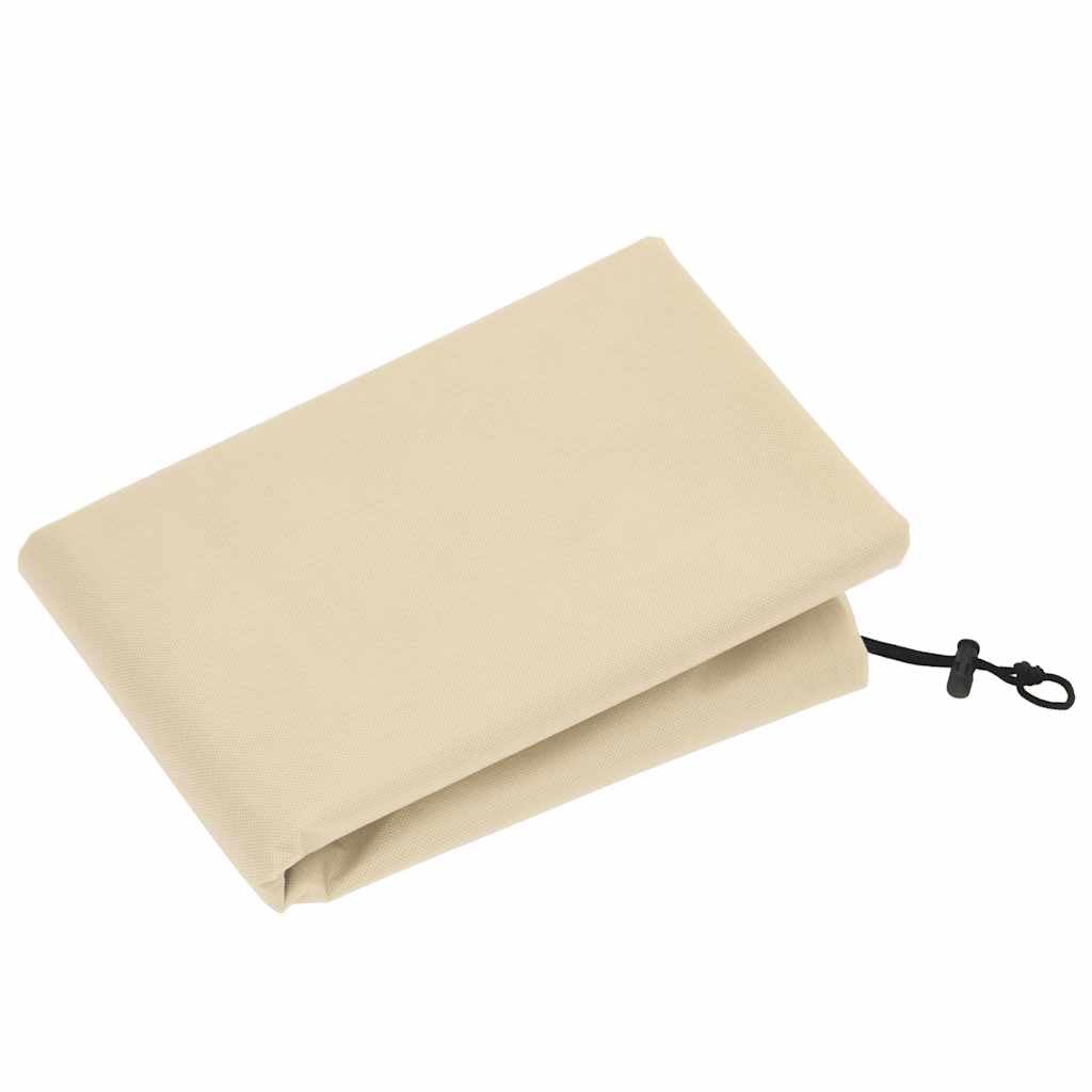 Tessuto antigelo per piante con coulisse, 4 pezzi, 70 g/m², 0,8 x 1 m, tessuto non tessuto traspirante per freddo invernale e vento, beige, per giardino, terrazza, balcone