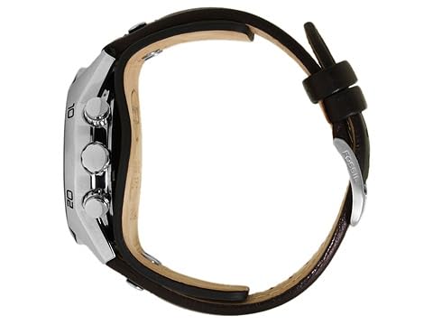 Fossil Orologio Coachman da uomo, movimento cronografo al quarzo con cinturino in pelle