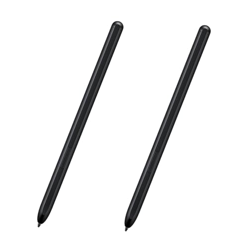 2 Pcs Galaxy Z Fold 4/5 Pen Replacement for Samsung Galaxy Z Fold 4/5 S Pen Galaxy S Pen Fold Edition Stylus Pen,4096 Pressure Levels Stylus Pen(Black)