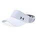 Under Armour Women's Armour Visor, White/White, One Size