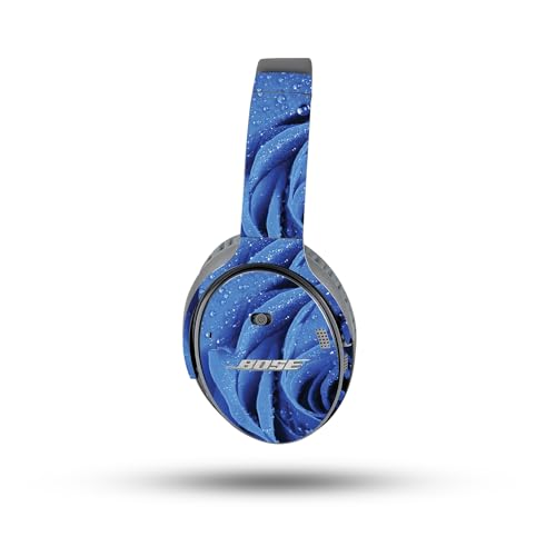Image of MightySkins Skin Compatible with Bose QuietComfort 35 II Headphones - Rose Closeup | Protective, Durable, and Unique Vinyl Decal wrap Cover | Easy to Apply, Remove, and Change Styles