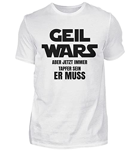 T-Shirt Geil Wars EVJF pour Homme vêtement blanc grande taille XXXL pour fête de mariage