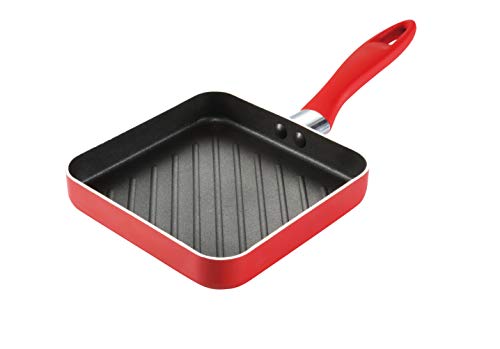 Tescoma 594004 Presto Mini Grill Pan, Red