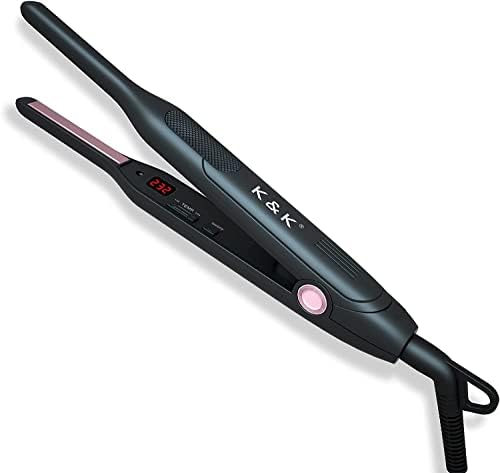 Compra Plancha De Plancha De Plancha Con Placas De Titanio De Cerámica  Iónica Digital Para Mujeres Rizado Largo Y Corto Grueso Fino Delgado,  Cabello Ondulado1 Barato | Entrega Rápida Y Calidad 
