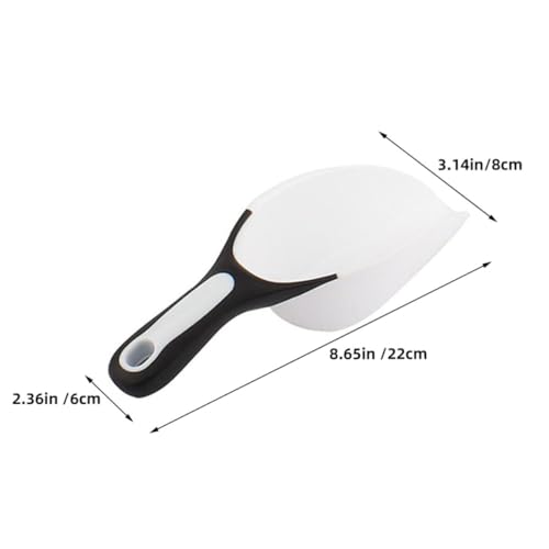 Pala de cocina de PP para hielo y frutos secos: juego de 2 piezas multiusos 2
