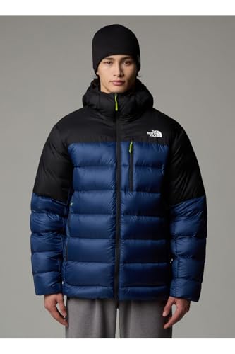 The North Face Kalix Down Hoodie da uomo Shady Blue/Tnf