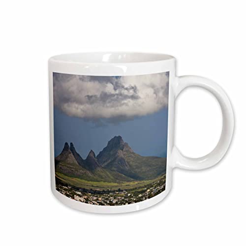3dRose Mauritius, Curepipe, Mountains from Trou aux Cerfs 11oz Mug