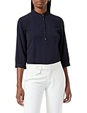 Seidensticker Damen 133573 Bluse, Dunkelblau, 48