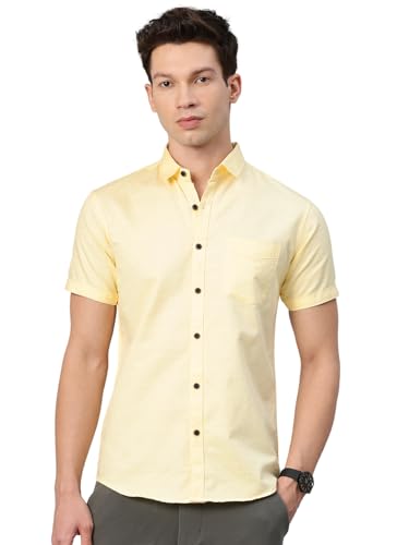 Image of Majestic Man Men's Cotton Slim Fit Shirt