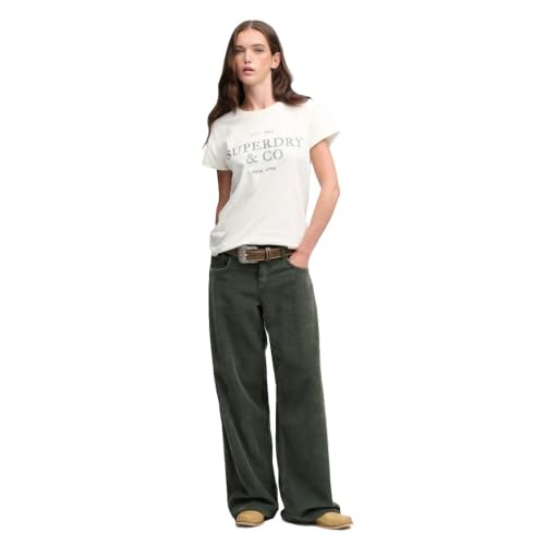 T shirt femme Superdry Luxe Casual Classic - vue 7