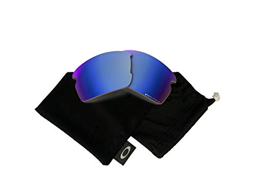 Oakley Original Flak 2.0 OO9295 PRIZM Deep Water Polarized Replacement Lenses For Men For Women+BUNDLE with Oakley Microfiber Cloth Bag