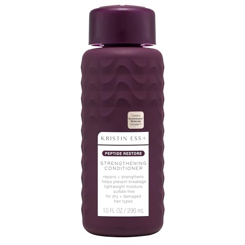 Kristin Ess+ Peptide Strengthening Conditioner for Damaged Hair, 10 oz