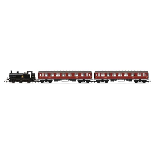 Image of Hornby Train Set - R1287M Tri-ANG Railways Remembered: R2X Analogue Set OO Gauge Locomotives Model Railway Sets, Starter Electric Train Kits - Steam Engine Building Kits