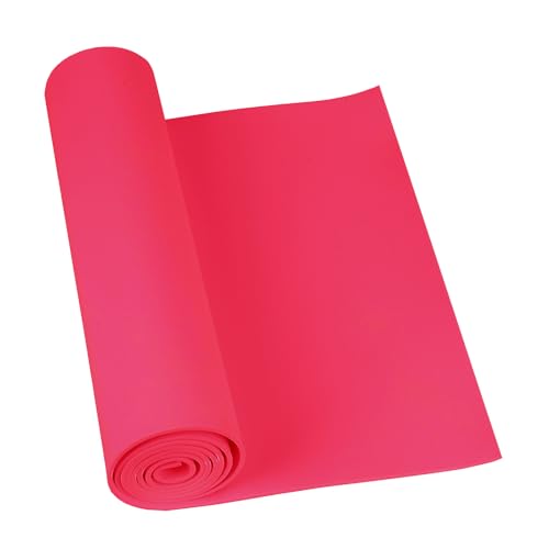 Goma EVA Rojo, Do²ping 2mm EVA Foam Cosplay, 34x124.5cm con Alta Densidad 86kg/m3 Espuma Foam para Disfraces Proyecto DIY (2mm Rojo)
